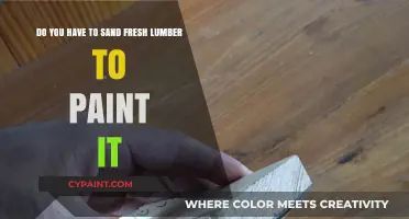 Should You Sand Fresh Lumber Before Painting? Essential Prep Tips