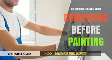 Sanding Joint Compound: A Must Before Painting?
