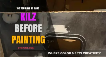 Sanding Kilz Before Painting: Essential Prep or Optional Step?