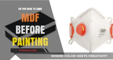 Sanding MDF Before Painting: Essential Prep or Optional Step?