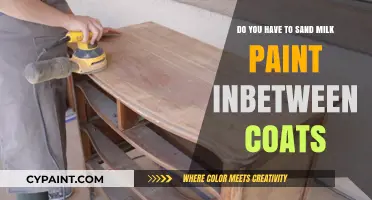 Sanding Milk Paint: When and Why You Should