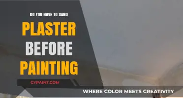 Sanding Plaster Before Painting: Essential Prep or Optional Step?