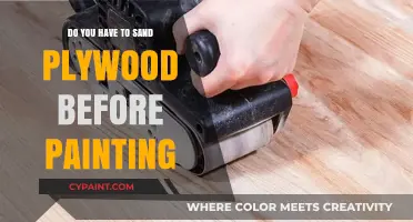 Sanding Plywood Before Painting: Essential Prep or Optional Step?