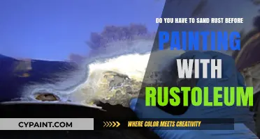 Sanding Rust: Essential Prep for Rustoleum Paint Application?