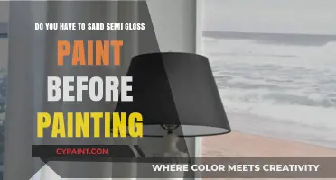 Sanding Semi-Gloss Paint: Essential Prep Step or Optional Task?