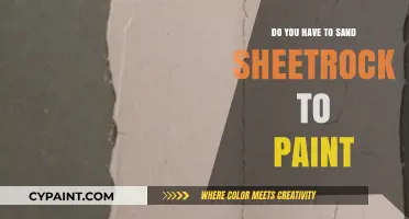 Sanding Sheetrock Before Painting: Essential Step or Optional Task?
