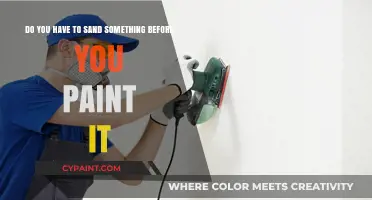 Sanding Before Painting: Essential Prep or Optional Step?