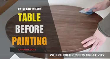 Sanding Before Painting: Essential Prep for Your Table Makeover