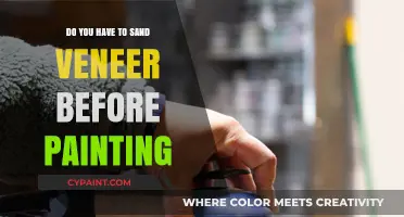 Sanding Veneer Before Painting: Essential Prep or Optional Step?