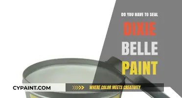 Sealing Dixie Belle Paint: Is It Necessary for Your Project?