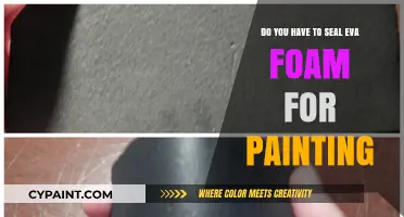Sealing EVA Foam: Necessary Step for Painting?