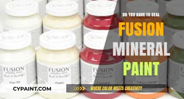 Sealing Fusion Mineral Paint: Is It Necessary for Your Project?