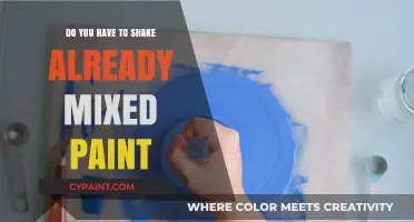 Should You Shake Pre-Mixed Paint? A Quick Guide for Painters