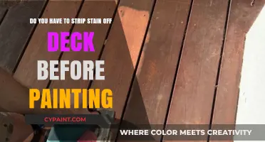 Should You Strip Deck Stain Before Painting? Essential Prep Tips