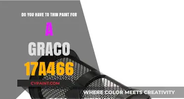 Thinning Paint for Graco 17A466: Essential Tips for Smooth Application