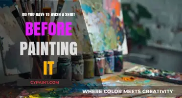 Should You Wash a Shirt Before Painting It? Expert Tips