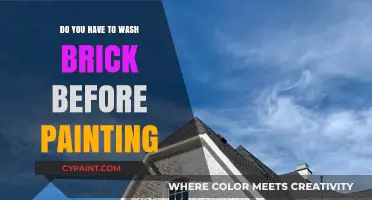 Prepping Brick for Paint: Is Washing Necessary Before Painting?