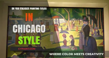 Chicago Style Guide: Italicizing Painting Titles in Academic Writing