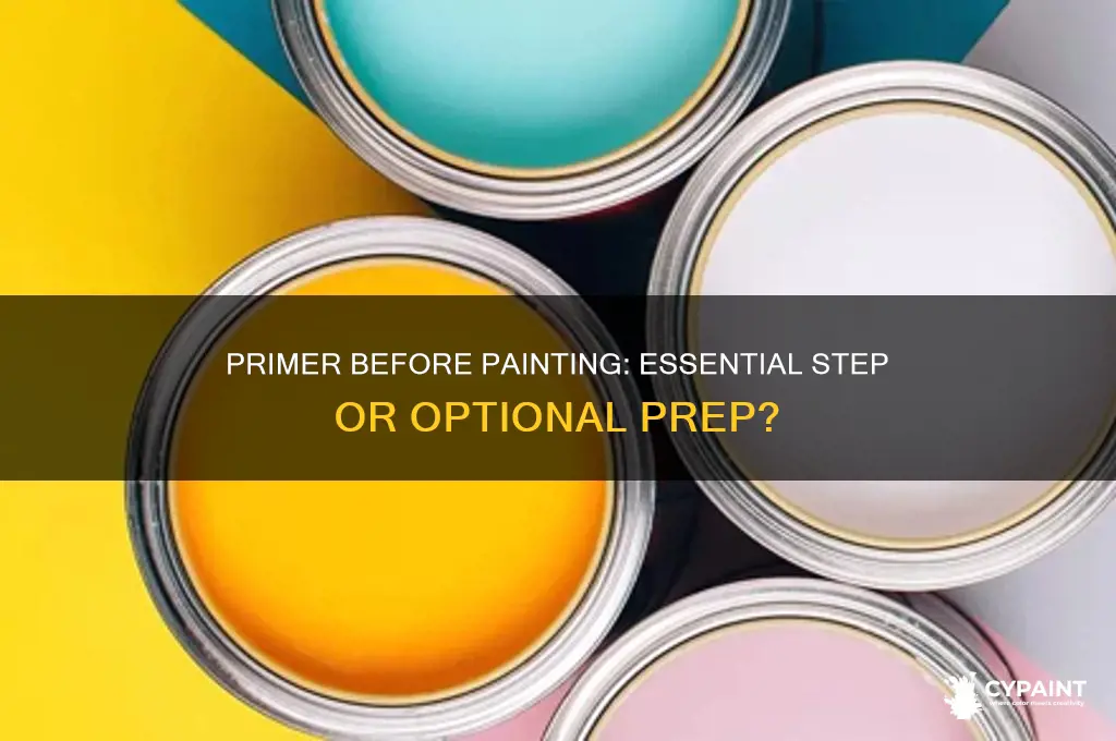 do you meed primer nefoee you paint