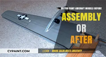 Painting Aircraft Models: Before or After Assembly?
