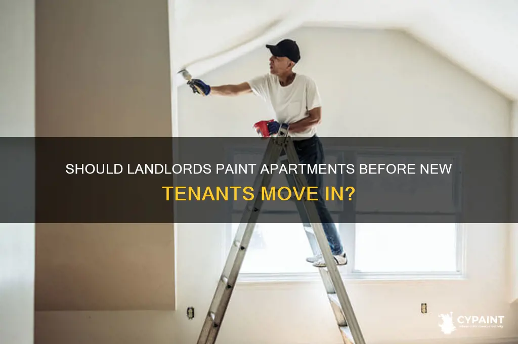 do you paint an apartment for new tenants