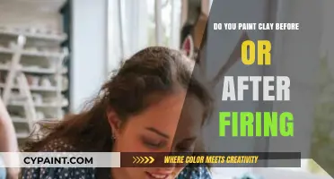 When to Paint Clay: Before or After Firing? A Guide