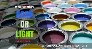 Dark or Light Closets: Choosing the Perfect Paint Color for Your Space