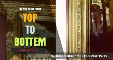 Painting Techniques: Should You Start from Top to Bottom?