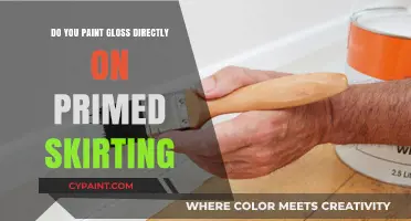 Can You Apply Gloss Paint Directly to Primed Skirting Boards?