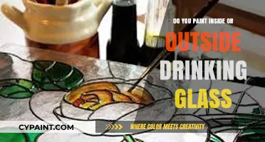 Inside or Out: The Best Way to Paint Drinking Glasses