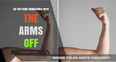 Painting Miniatures: Should You Remove Arms for Better Detail?