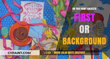 Painting Techniques: Should You Start with Objects or Background First?