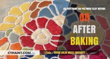 When to Paint Polymer Clay: Before or After Baking?