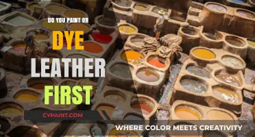 Paint or Dye Leather First: Essential Steps for Perfect Results