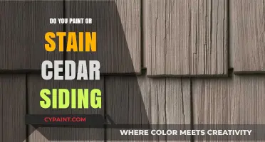 Painting vs. Staining Cedar Siding: Which Finish Suits Your Home Best?