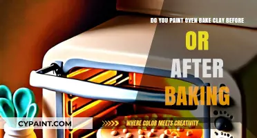 When to Paint Oven-Bake Clay: Before or After Baking?