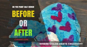 When to Paint Salt Dough: Before or After Baking?