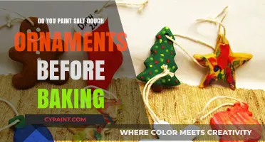 Painting Salt Dough Ornaments: Before or After Baking? Expert Tips