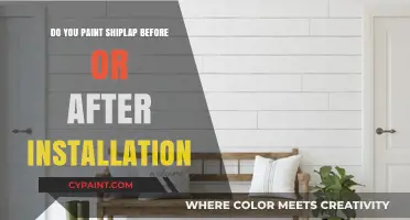 Shiplap Painting Guide: Before or After Installation? Expert Tips