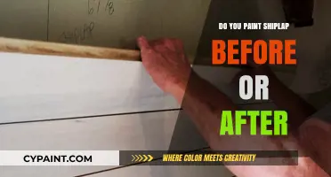Should You Paint Shiplap Before or After Installation? Expert Tips