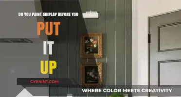 Shiplap Painting: Before or After Installation?