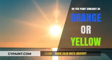 Sunlight's True Hue: Painting the Sky Orange or Yellow?