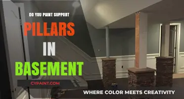 Should You Paint Basement Support Pillars? Pros, Cons, and Tips