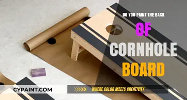Should You Paint the Back of Your Cornhole Board? Tips and Tricks