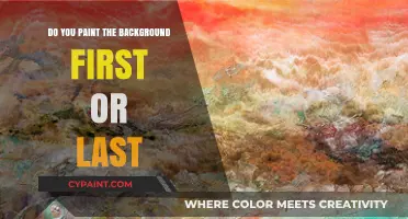 Background First or Last? Mastering the Art of Painting Layers