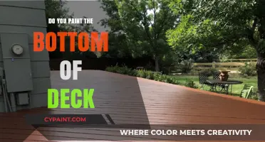 Should You Paint the Bottom of Your Deck? Pros, Cons, and Tips
