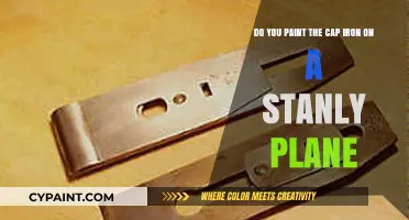 Should You Paint the Cap Iron on a Stanley Plane?