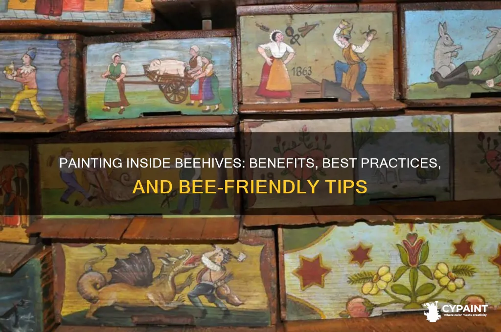 do you paint the inside of a beehive
