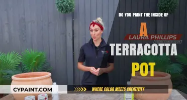 Terracotta Pot Painting: Inside or Out?