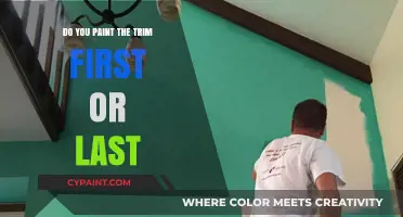 Trim Painting Tips: Should You Paint Trim First or Last?